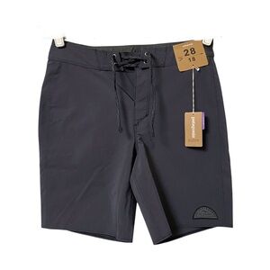 Patagonia Men’s slate gray Hydro Series Boardshorts summer surfing size 28
